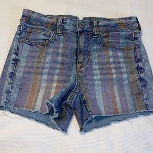 American Eagle woman’s Hi Rise Shortie shorts 4
